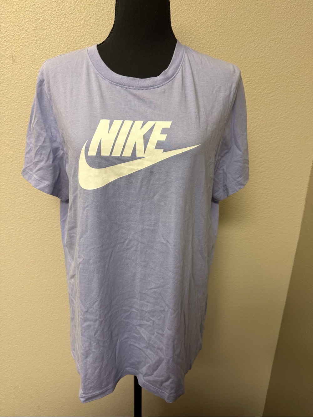 Nike Purple Futura Logo Tee XL Graphic T-Shirt Casual Athleisure Cotton - Picture 2 of 8